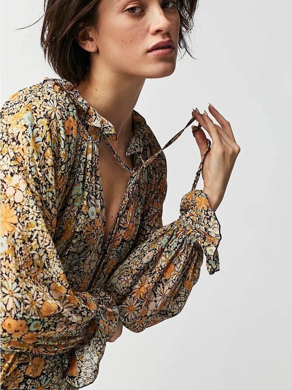 Free People Feeling Groovy Maxi Dress S price firm - Picture 5 of 10